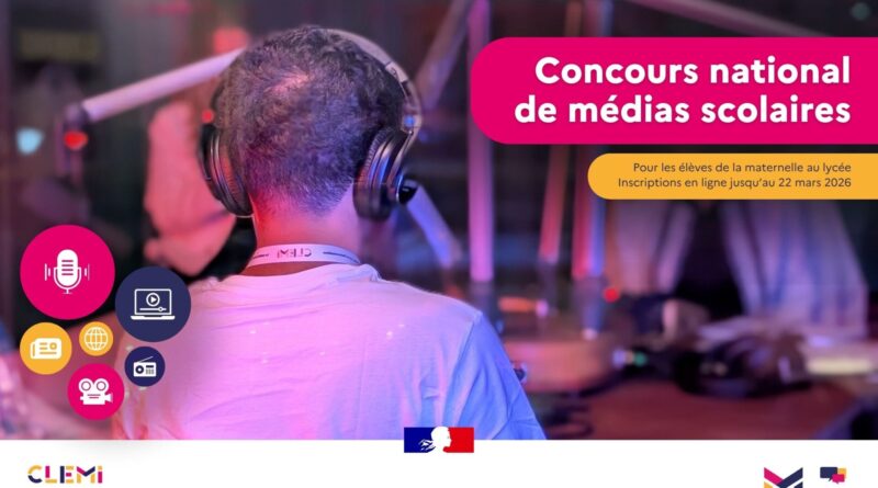 Affiche du concours médiatiks 2026
